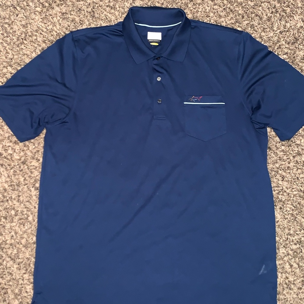 Greg Norman Navy Blue Polo XL